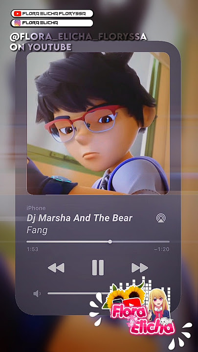 DJ MARSHA ~ FANG COVER || COVER AI || #boboiboy #bismilahrame #fypシ