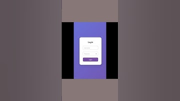 creating login form using html css #tranding #coding #edit #shorts