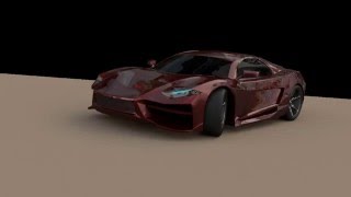 Concept car ( Sikumbaev Abai ) Blender 2.76