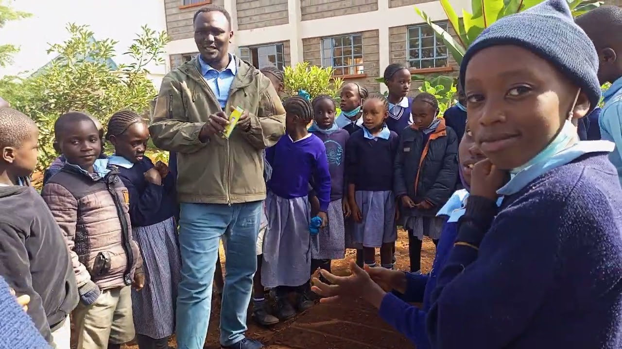 NURSERY BED--PREPARING ,SOWING SEEDS ,WATERING AND MULCHING.GRADE 4 2022 AGRI KABUKU PRIMARY SCHOOL