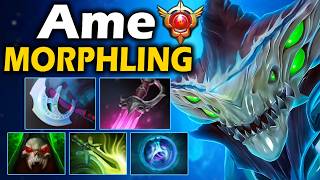 картинка: Аме на Сигнатурном Морфе 30 Тира! - Ame Morphling 7.37 ДОТА 2