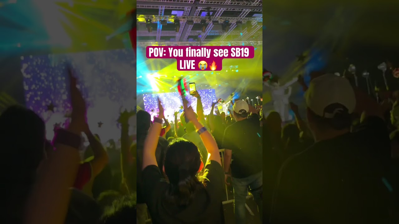 When the vibe is Vibing | Sb19 concert in Doha Qatar | 