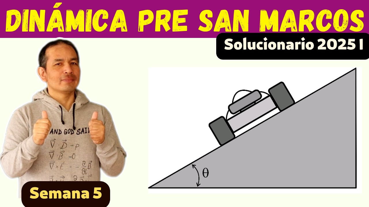 Semana 5- Pre San Marcos 2025-I (Dinámica- Solucionario)