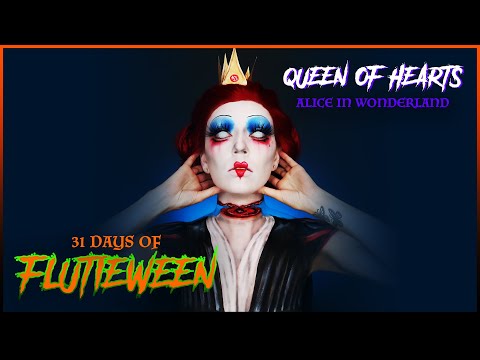Queen Of Hearts (Alice In Wonderland) [Halloween Makeup Tutorial] - 31 Days of FLUTIEWEEN