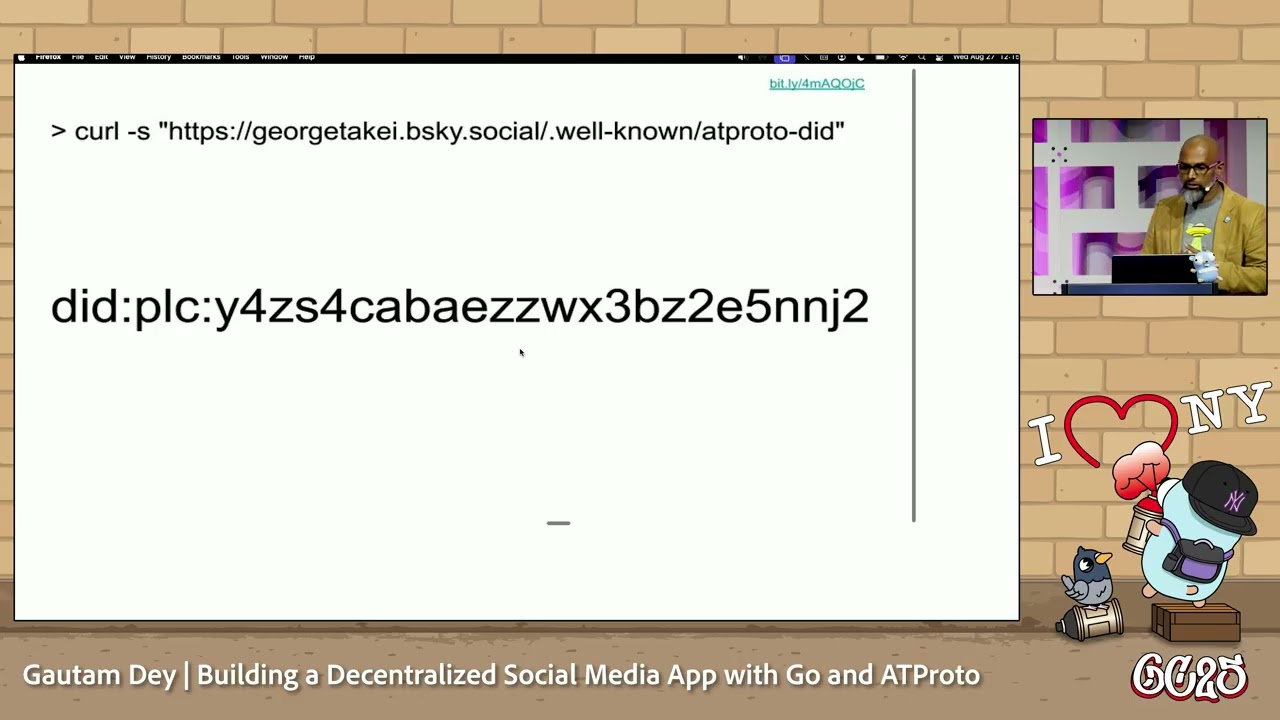 GopherCon 2025: Building a Decentralized Social Media App with Go and ATProto - Gautam Dey