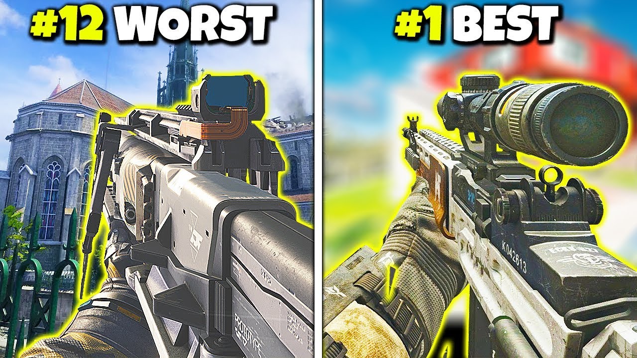 The BEST And WORST Maps For Sniping