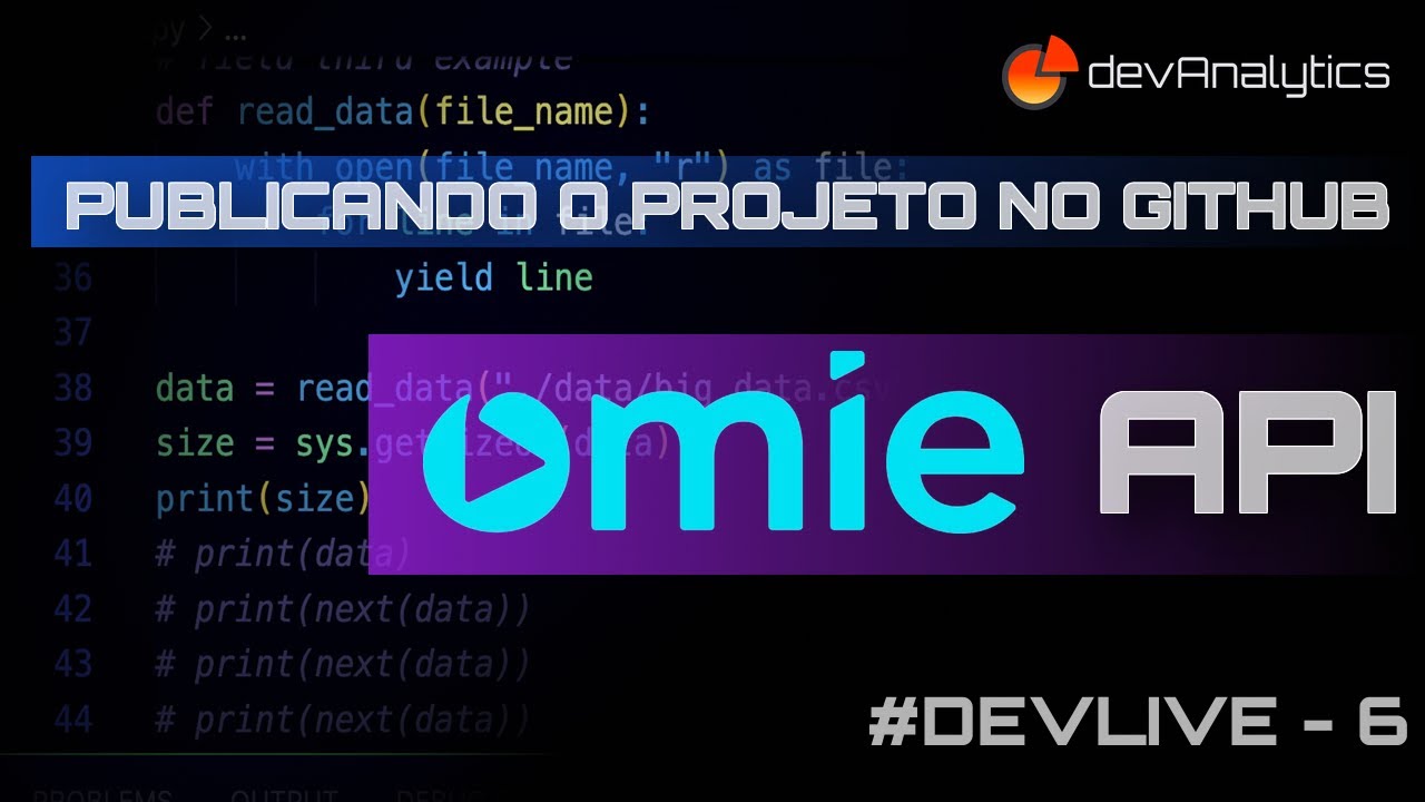 #06 DevLive - Publicando o nosso projeto no Github - YouTube