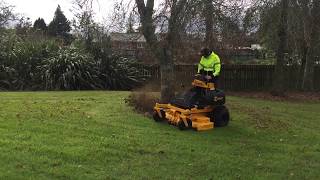 Wright Stander X 52" on the job