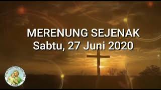 Merenung Sejenak, " Ya Tuhan Saya Tidak Pantas Tuhan Datang Pada Saya"