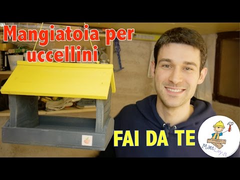 Video: Come realizzare una mangiatoia da pesca fai-da-te a casa