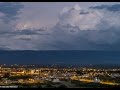 Cumulus, Cumulonimbus y Rayos en Catamarca, Argentina (23 Dic 2015)