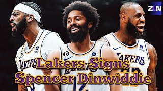 🚨BREAKING: Spencer Dinwiddie Signing a $1.5M deal With The Lakers