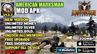 AMERICAN MARKSMAN MOD APK V1.2.7 TERBARU 2026!! UNLIMITED MONEY & FREE SHOPPING  screenshot 3