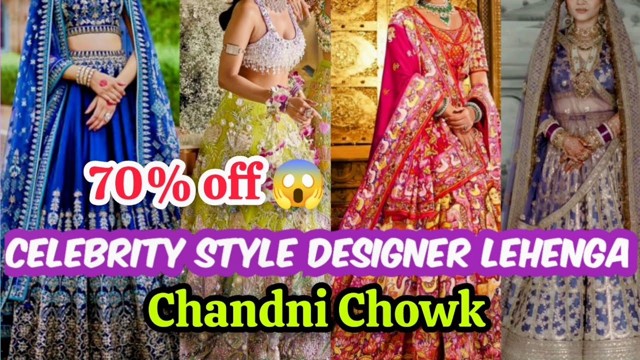 Dream Handwork Lehenga😍💕 || 2024  Latest Designer Bridal Partywear Lehenga CHANDNI CHOWK Delhi Aadya