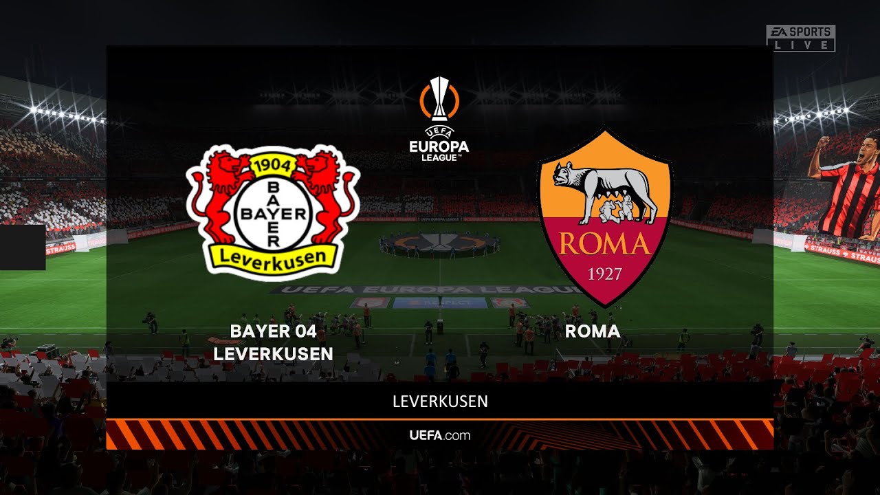 Bayer Leverkusen Roma UEFA Europa League 20222023 eFootball