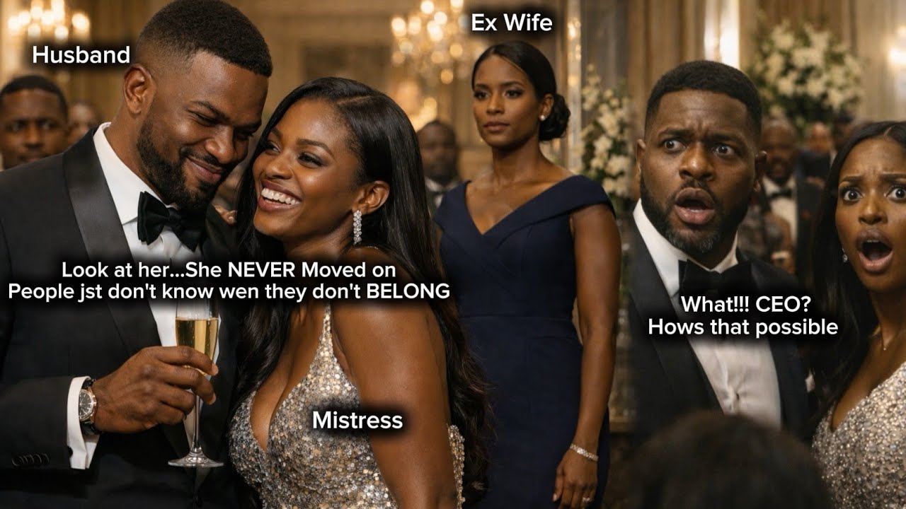 HUSBAND MOCKS HIS EX WIFE @ D BUSINESS GALA WITH MISTRESS UNAWARE SHE’S THE CEO INVESTOR—BUT WAT SHE