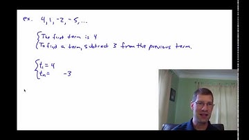 Algebra 2: 1.8 & 1.9 Recursive Formulas for Sequences