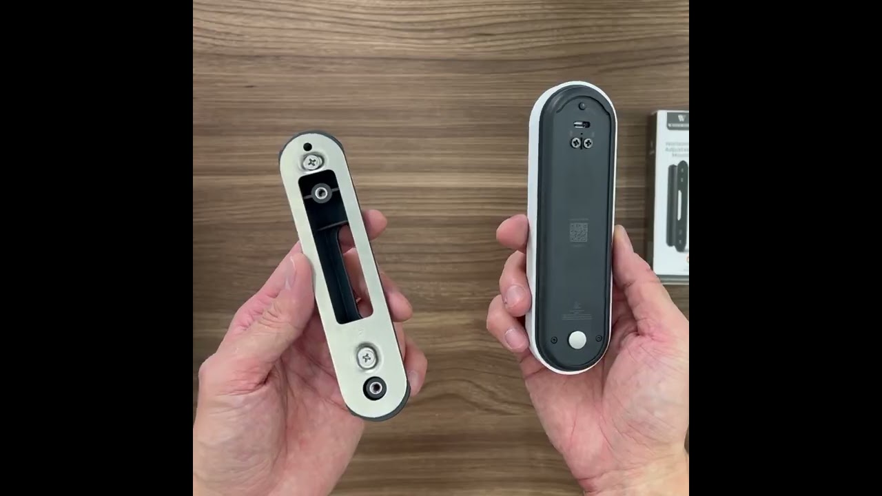 How To Mount Your Horizontal For Google Nest Doorbell By Wasserstein
