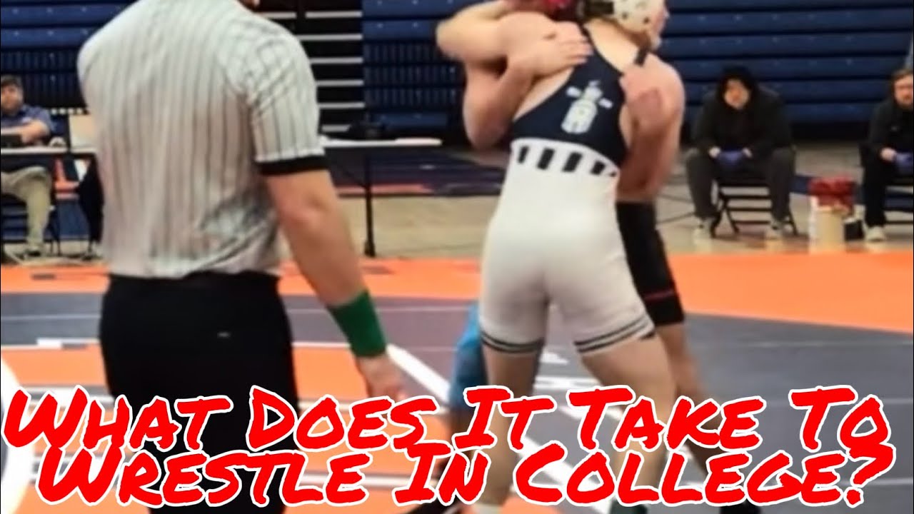 What It Takes To Wrestle In College (D3)
