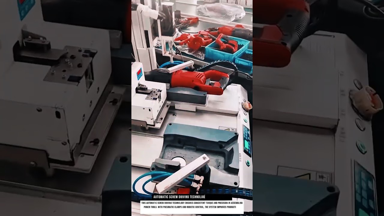 Automatic Screw Driving Technology for Power Tools