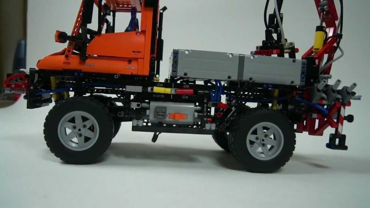 Lego Technic 8110 Mercedes Benz Unimog U400 - Lego Speed Build