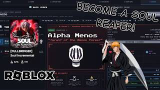 BLEACH RPG SOUL INCREMENTAL ROBLOX TEXT BASED RPG