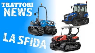 Sfida tra CINGOLATI!! - Newholland TK4, Landini Trekker e Same Krypton