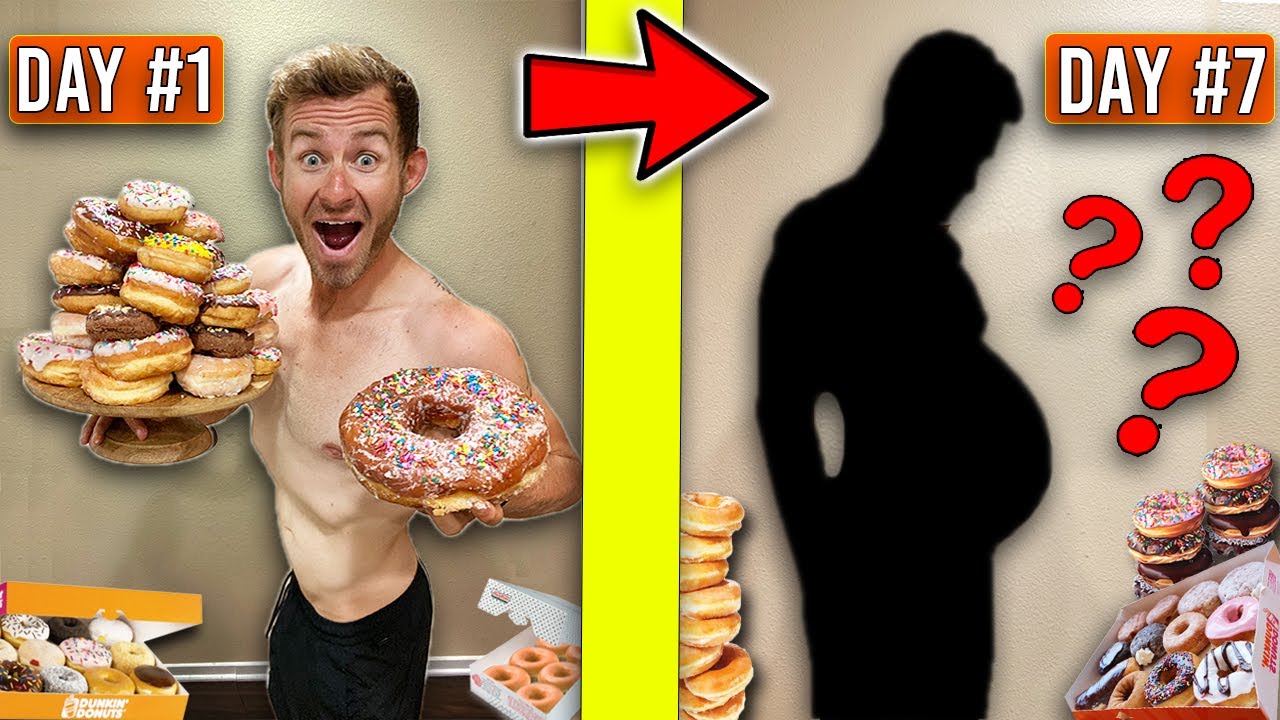 I Ate 5 000 Calories Of Donuts Every Day For A Week And This Happened Youtube