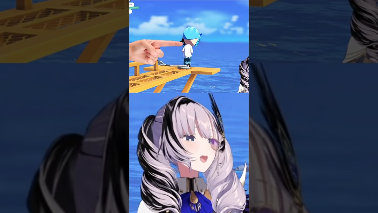 Suisei Bungee Jumping😱 #hololive #vtuber #shorts