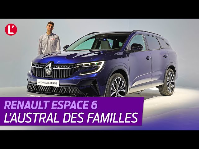 Renault Espace (2023). Photos et révélations sur l'Austral à 7 places