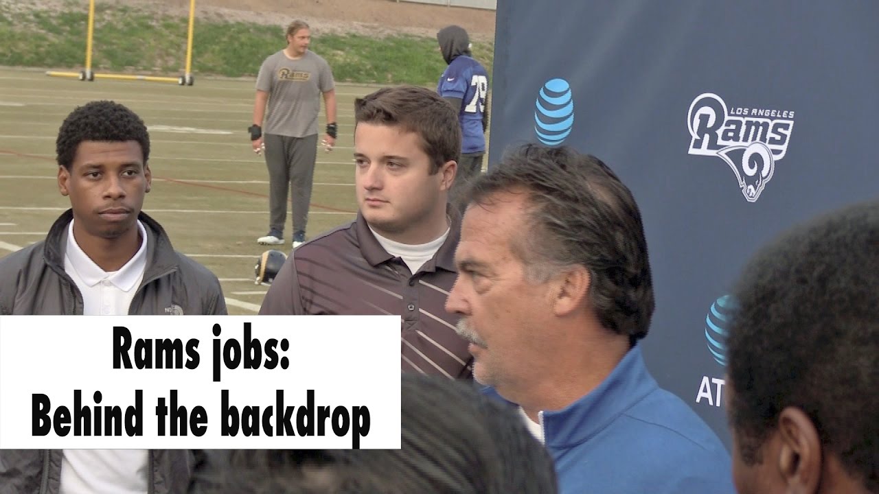 Rams Jobs Meet the Interns Who Have A Firm Grip On Their Duties Los