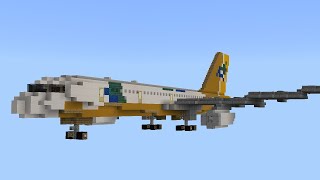 Minecraft Cebu Pacific Airbus A330 Airplane Tutorial. Full Interior!