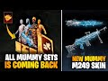 🔴 😲 NEW MUMMY M249 UPGRADEABLE 😲 SKIN l OLD ALL MUMMY SETS IS COMING BACK l NEW MUMMY SET 😲