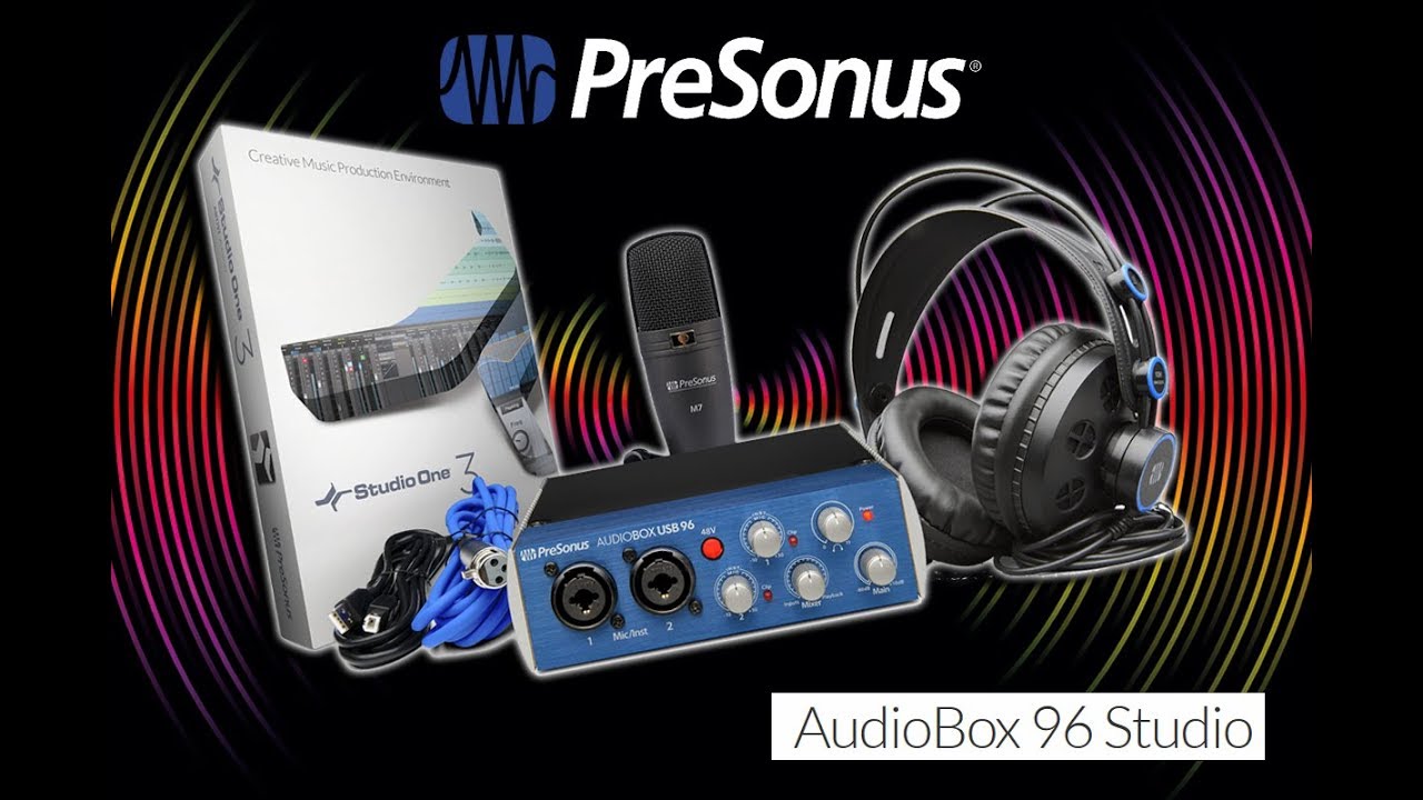 presonus audiobox driver 96