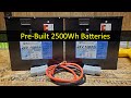 Overview and Testing of the BigBattery 24V 100Ah Lithium Batteries, Plug-and-Play!