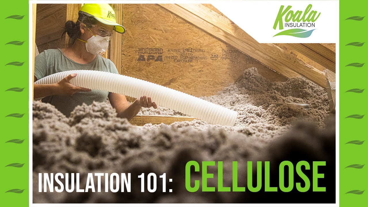 Insulation 101 Cellulose YouTube