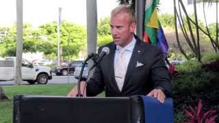 Miami Beach kicks off Gay Pride Week by raising the rainbow flag
