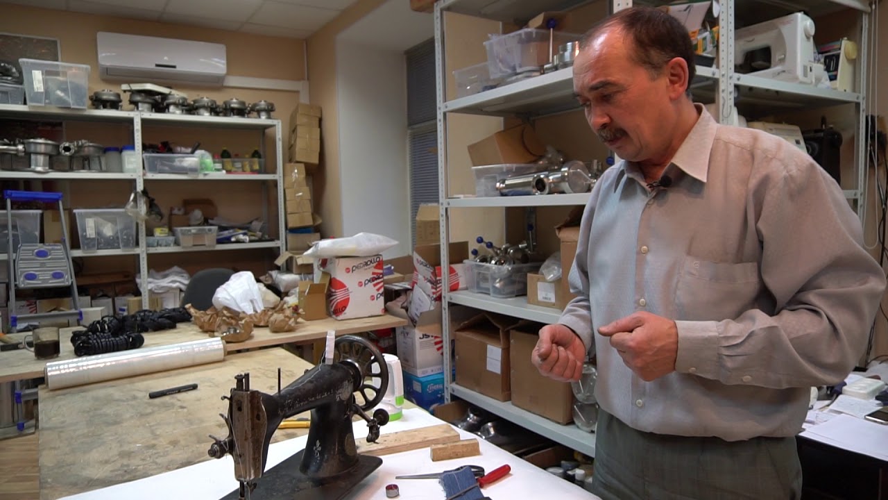 Старинная машинка Зингер. Ремонт чугунины. Часть 2 - YouTube