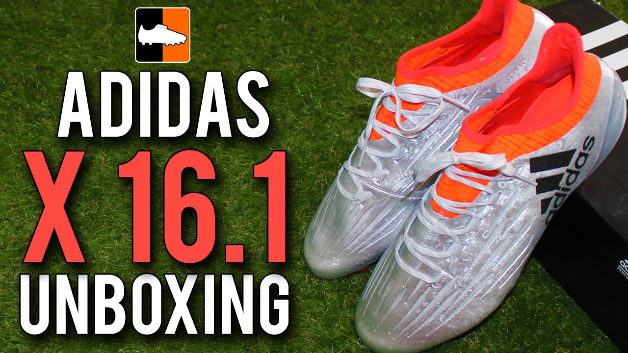 X 16.1 Unboxing | adidas Silver Mercury Pack Football Boots - YouTube