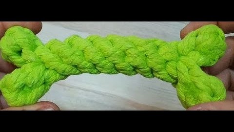 Mosodo Pet Toys Dog Toys Puppy Dog Chew Toy Dog Bite Toy Cotton Chew Knot Toy Bone Shape Rope Dog