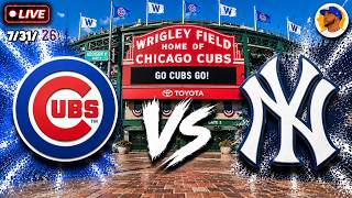 Chicago Cubs vs New York Yankees MLB Live Stream | Live Scoreboard (8/2/26)