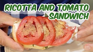 Ricotta And Tomato Sandwich - Great Depression Food by Grandma Feral 2,854 views 8 months ago 3 minutes, 29 seconds
