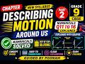 DESCRIBING MOTION AROUND US , PART -2, CHAPTER 4, NUMERICALS, NEW SYLLABUS ( 2026-27)
