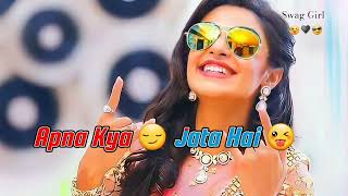 //Girls Attitude Status // ♥😎😜 // Whatsapp Status 💜 🔥 screenshot 2