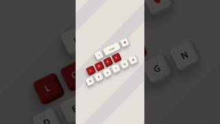 Create this I LOVE DESIGN Keyboard using HTML CSS! 💻✨ #coding