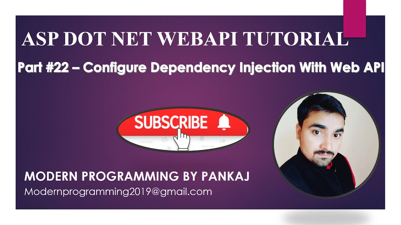 Part 22 Configure Dependency Injection With Web API - YouTube