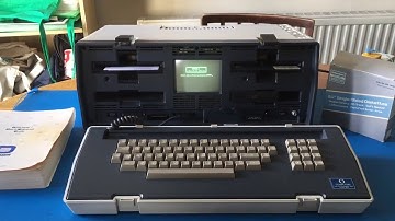 Osborne 1 with Gotek/FlashFloppy USB disk emulator installed