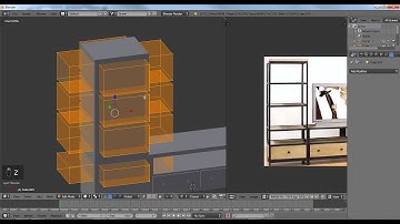 Blender Tutorial: Modeling a Entertainment Set - part 2 of 3