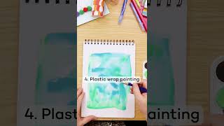 8 fun watercolour techniques for kids