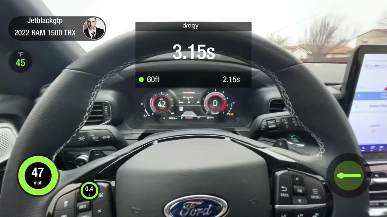 2021 Ford Explorer ST tuned 0-60 - YouTube